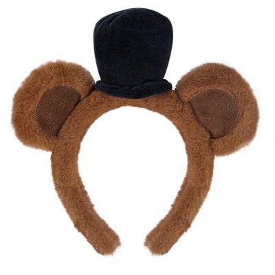 Ldabrye Bear-Ear Plush Headband