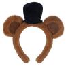 Ldabrye Bear-Ear Plush Headband view 1