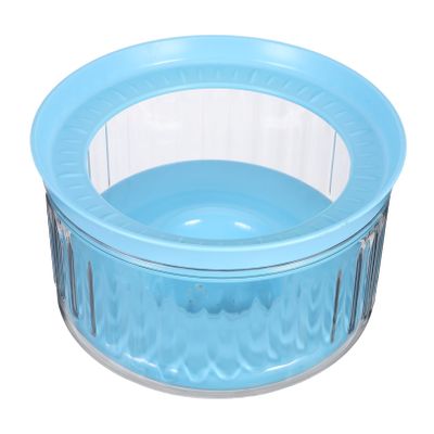 Sosoport Spill-Proof Dog Water Bowl with Floating Disk and Non-Slip Base