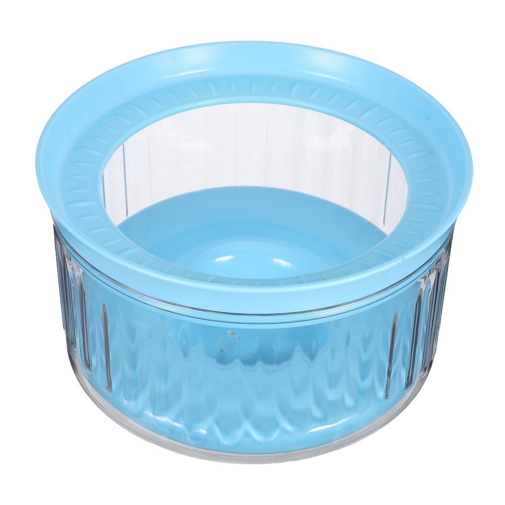 Sosoport Spill-Proof Dog Water Bowl with Floating Disk and Non-Slip Base
