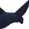 Horse Ear Bonnet, Quiet Crochet Ear Net with Soft Cotton Ear Covers, Low-Noise Fly Protection (Navy Blue, Medium) view 3