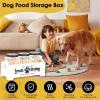 Pet Food Storage Container - 3-Piece Set view 2