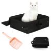 Foldable Cat Litter Box with Scoop view 1