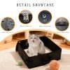 Foldable Cat Litter Box with Scoop view 3