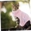 ERINGOGO High Collar Cat Coat Winter Warm Pet Dress view 3