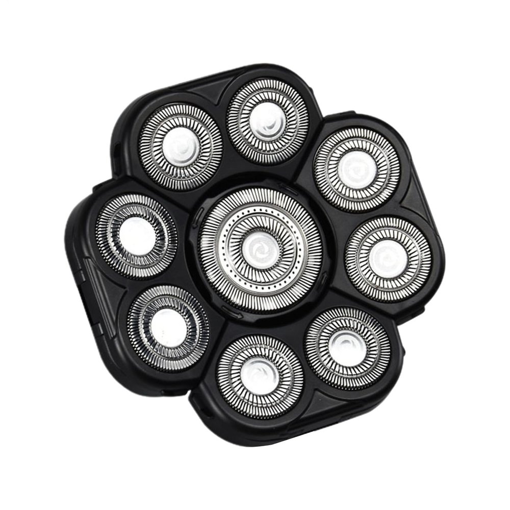 Extreme Speed Replacement Heads, Electric Shaving System with 9 Heads, Silver