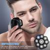 Extreme Speed Replacement Heads, Electric Shaving System with 9 Heads, Silver view 3