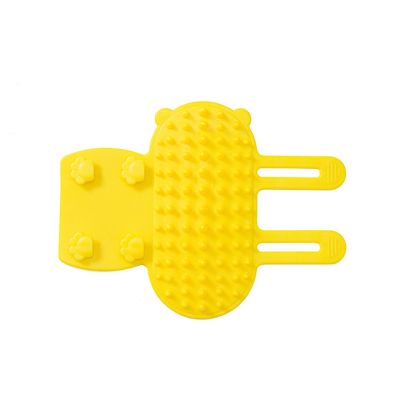 Adjustable Pet Groomer with Silicone Massage Brush