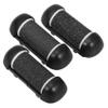 3-Pack Replacement Roller Heads, Extra Coarse, Black view 1