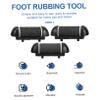 3-Pack Replacement Roller Heads, Extra Coarse, Black view 3