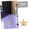 Uonlytech 2-Piece Brass Children's Cabinet Knobs, Nautical Star Design, Child-Friendly and Easy to Install view 3