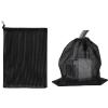 Black Knitted Mesh Pump Filter Bag, 12.2 x 15.9 in view 1