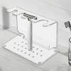 Space-Saving Transparent Acrylic Razor Stand Organizer view 3
