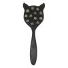 Black Cat-Shaped Ox Horn Scalp Massage Comb view 1