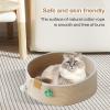 Indoor Cat Bed and Scratching House view 2