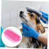 TOGEVAL Soft Silicone Pet Bath Brush with Massage Function view 4