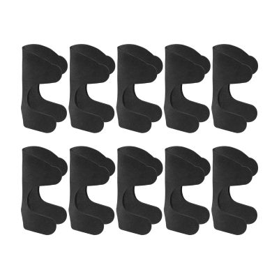 Ski Boot Heel Pads, 10-Pack, Soft Self-Adhesive Cuttable EVA Inserts