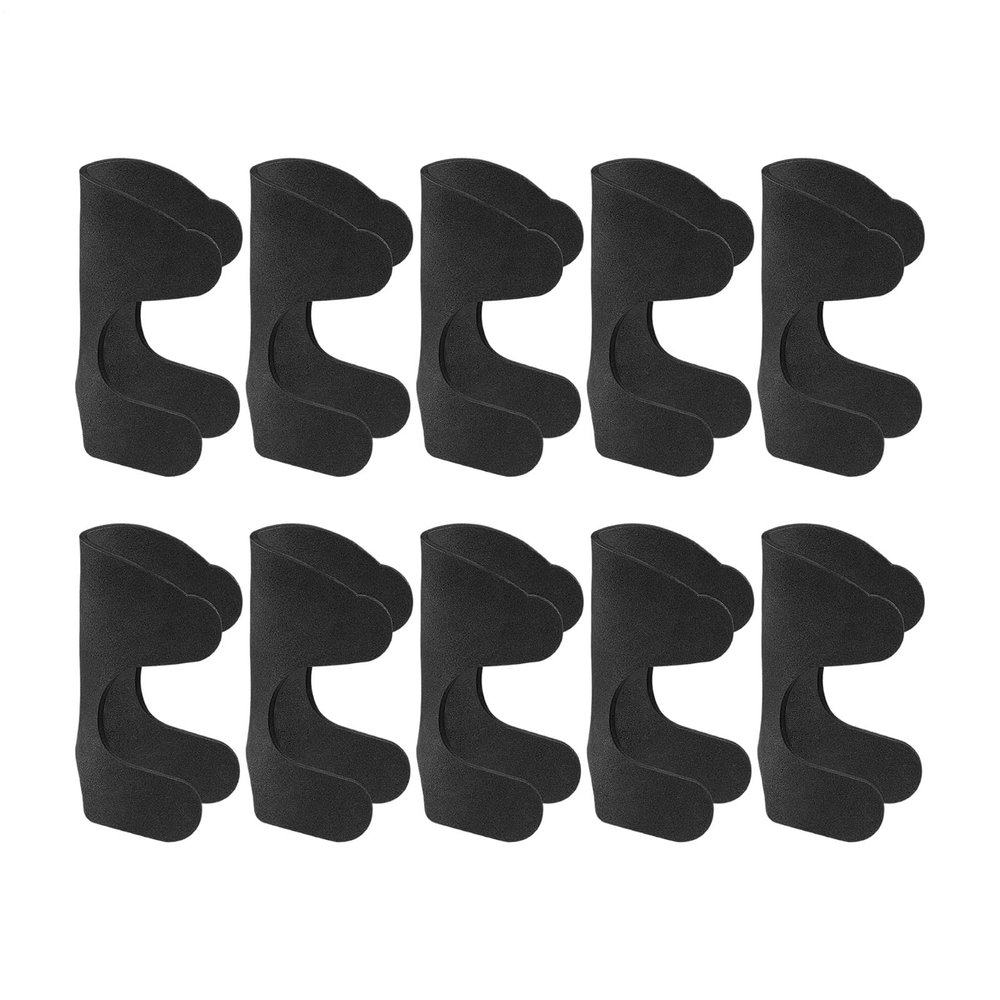 Ski Boot Heel Pads, 10-Pack, Soft Self-Adhesive Cuttable EVA Inserts