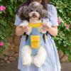 Donoyoyo Cat Backpack, Adjustable Legs-Out Pet Carrier for Small Dogs and Cats, Yellow, XL view 4