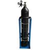 Heavy-Duty Gas Cylinder Holder for Oxygen Tanks, Wall/Floor Mount view 1