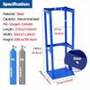 Heavy-Duty Gas Cylinder Holder for Oxygen Tanks, Wall/Floor Mount view 3