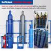 Heavy-Duty Gas Cylinder Holder for Oxygen Tanks, Wall/Floor Mount view 4