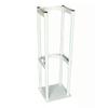 Oxygen Cylinder Holder for 8/10-Liter Tanks, Durable Fixed Frame with Safety Clips, Protective Chain and Screws, Freestanding Steel Mount for Gas Cylinders view 1
