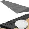 1-Pc. 2-Inch Heavy-Duty Rubber Threshold Ramp, Gray, 100 × 12 × 5 cm view 1