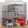 Indoor Pet Playpen, Removable Enclosure with Doors for Small Animals view 4