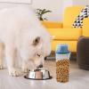 Pet Food Storage Containers, 1,500 mL, Transparent, with Handle, 2-Pack view 3