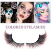 Colorful False Eyelash Clusters – Long, Voluminous, Reusable view 4