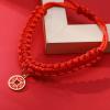 Year of the Snake Woven Red Pet Collar, Adjustable view 3