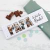 Herz & Heim XXL Personalized Photo Chocolate Gift for Mom, Dad, Grandma, Grandpa, Aunt, or Uncle, 300 g (Dad) view 4