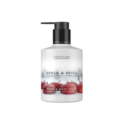 The Scottish Fine Soaps Company Apple & Spice Hand & Body Wash, 300 ml
