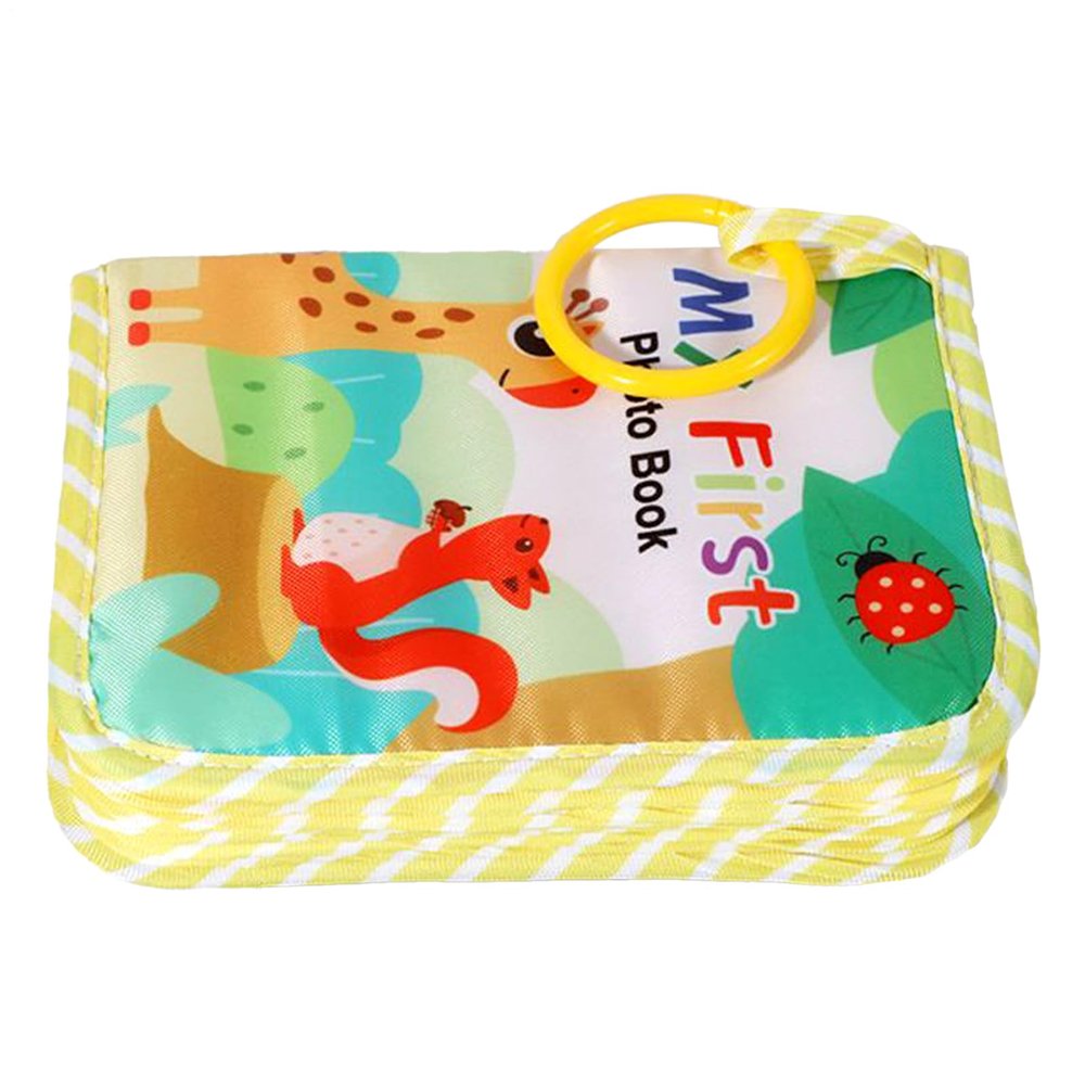 Baby's First Photo Album with Soft Fabric Mirror