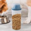 Genrico 1,500 mL Transparent Dog Treat Container with Dispenser view 2
