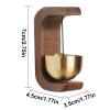 FmtwPhn Magnetic Door Chime – Natural Wood Wind Chime for Doors view 4