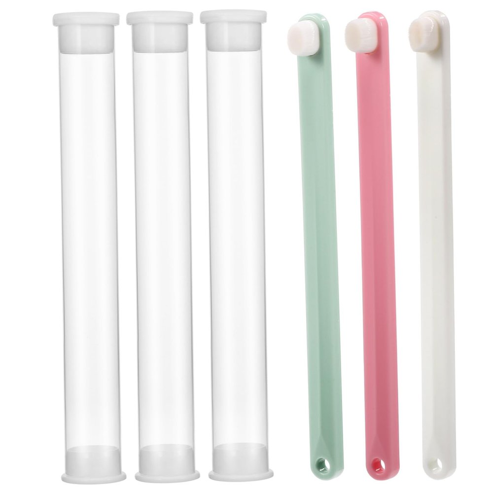 Mobestech Pet Toothbrush with Soft Bristles for Precise Cleaning