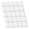 BUTIFULSIC 25-Sheet Round Aluminum Foil Lash Glue Stickers view 1