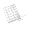 BUTIFULSIC 25-Sheet Round Aluminum Foil Lash Glue Stickers view 2