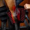 Horseware Ireland LED Red Light Therapy Left Hock Boot, Black view 1