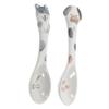 HAPINARY 2-Piece Ceramic Dog Food Spoons with Pattern view 1
