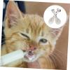 HAPINARY 2-Piece Ceramic Dog Food Spoons with Pattern view 2