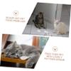 Milisten 2-Pack Ceramic Pet Food Scoops view 3
