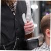 SOLUSTRE Stainless Steel Folding Comb for Men, Silver view 3