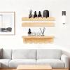 Generic Floating Bookshelves, Space-Saving Decor, 3-Piece Organization view 3