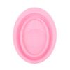 Foldable Silicone Makeup Brush Cleaner, Pink, for Home view 1