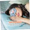 FONDOTIN 2-Pack Sleep Masks, Lightweight, Elastic, Light-Blocking Satin Eye Covers for Women and Men view 3