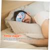 FONDOTIN 2-Pack Sleep Masks, Lightweight, Elastic, Light-Blocking Satin Eye Covers for Women and Men view 4