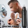 Rechargeable Cordless Waterproof Soothing Nose Hair Trimmer view 2